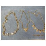 QTY (3) FASHION JEWELRY NECKLACES