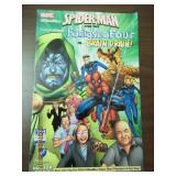 Marvel Spiderman and the Fantastic Four in Brain D