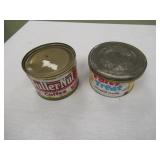 QTY (2) - VINTAGE COFFEE TIN AND NUT TIN