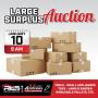 Large Surplus Auction