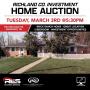 Richland County Investment Home Auction