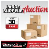 Large Surplus Auction