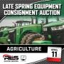 Late Spring Equipment Consignment Auction - Agricultural Equipment Ring