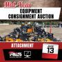 Mid Year Equipment Consignment Auction Attachment Ring