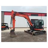 2022 Kubota KX080-4 Mini Excavator