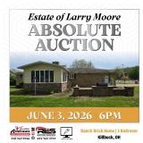 Estate of Larry Moore Absolute Real Estate Auction