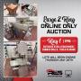 Large 2 Ring Online Only Auction - Ring 1