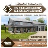 Absolute Harrison County New Build Barndominium & 82.3-Acre Land Auction