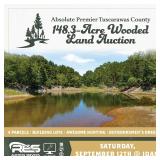 Absolute Premier Tuscarawas County 148.3-Acre Wooded Land Auction