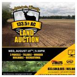 Ashtabula County 133.5-Acre Land Auction