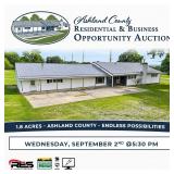 Ashland County Residential and Business Opportunity Auction