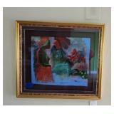 Signed Artist Piece African scene