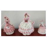 German Lace Figural Ladies