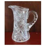Cut Crystal Antique Pitcher