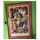 1993 New Orleans Jazz Festival signed art