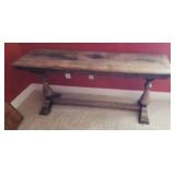 Old Wood Library Table