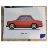 BMW 2002 Art piece