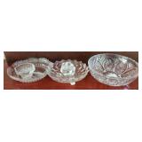 Assorted Vintage Glass and Crystal