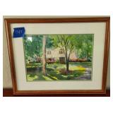 Signed Watercolor by Horton