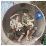 Antique German cake Plate