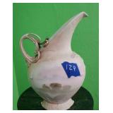 Antique Handpainted Pitcher with handle