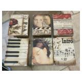 6 Decorative Wall Plaques