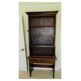 Bookshelf/desk combination