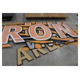 3 piece Huron Tiger sign