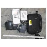 Excel scanner, pin pads, case