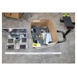 Misc box computer parts, etc