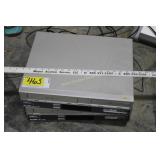 2 VCR/DVD players