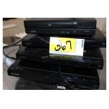 4 Sony CD/DVD players