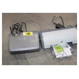 Projector and printer