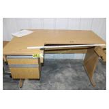 Wooden desk