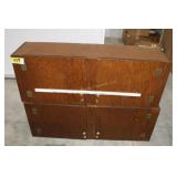 2 wall mount cabinets