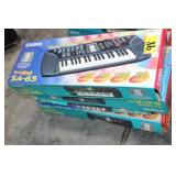 4 Casio SA-65 keyboards