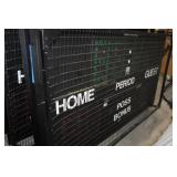Pair of Daktronics Scoreboards with all sport 2510