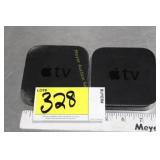 2 Apple TV boxes