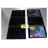 6 iPads, condition unknown