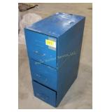 Heavy Blue File Cabinet