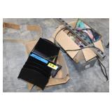 Desktop file storage and outlet strip