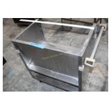 Stainless rolling cart