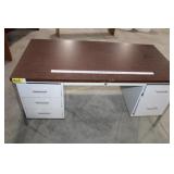 metal desk