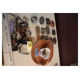 watches, watch bands, belt buckles, pins, etc