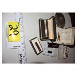 Black Hills Gold belt buckle, BHG tie clip & cuffs