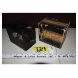 Antique Ansco B2 Cadet camera in original box