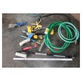 garden hose & sprinklers