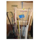 brooms, yardsticks, canes, hockey sticks, etc