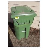 Green Yard Waste Container