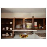 Contents of cupboards
